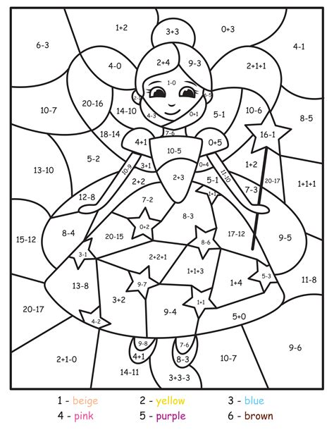 Princess Color By Number Pages - 15 Free PDF Printables | Printablee