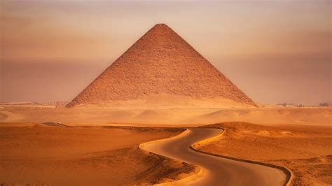 2560x1440 Resolution Pyramid in Desert 1440P Resolution Wallpaper ...