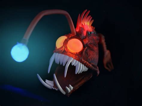 Dan the Pixar Fan: Finding Nemo: Anglerfish Light-Up Action Figure ...