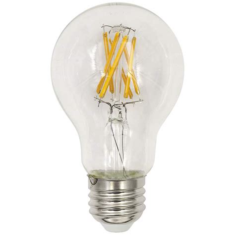 60W Equivalent Clear 8W LED Dimmable Standard Base Bulb - #60V32 | Lamps Plus