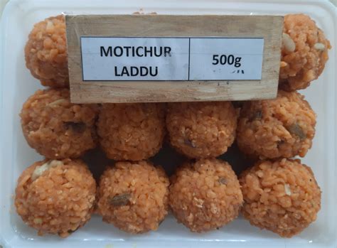 Motichoor Laddu - SACSO Online - Cottage Restaurant