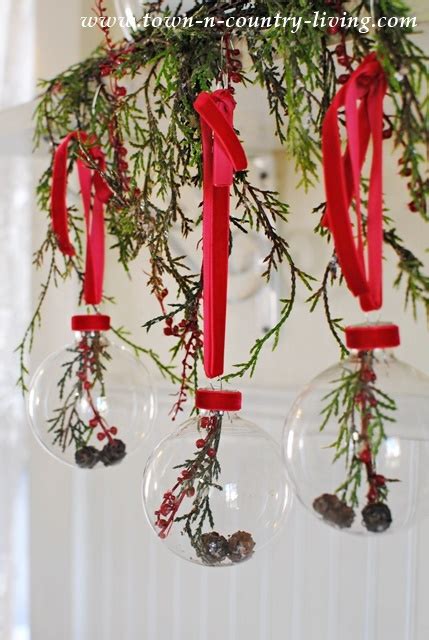 How to make botanical glass ball ornaments - Jennifer Rizzo