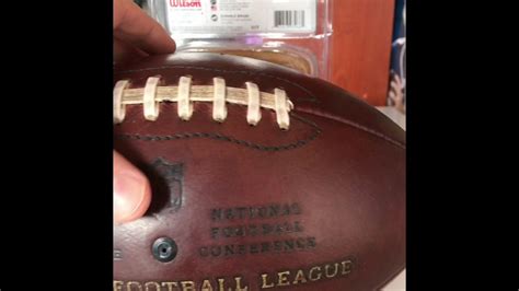 Wilson Leather NFL football and prep kit Review - YouTube