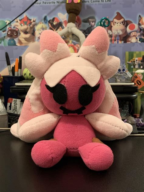 Made a shiny tinkaton plush how does it look? : r/pokemon