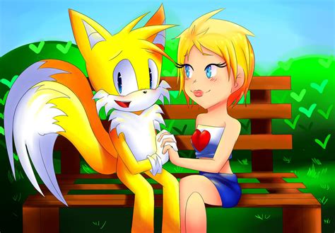 Tails X Angela: holding hands by ToonKing2 on DeviantArt