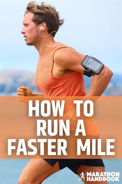 6 Tips and Strategies For How To Run A Faster Mile | Marathon training plan, Running techniques ...