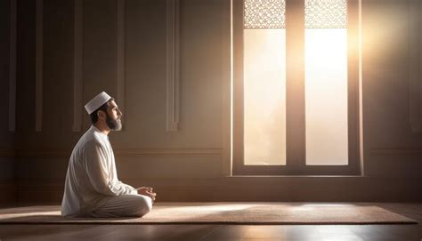 Premium AI Image | Muslim man praying ramadan concept