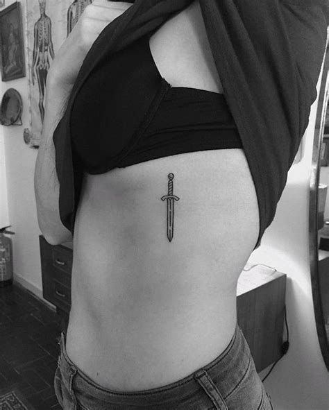But on forearm | Sword tattoo, Flame tattoos, Simplistic tattoos
