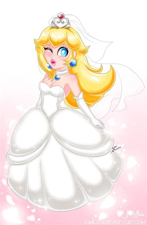 Peach in her wedding dress from Super Mario Odyress | Princesa peach ...