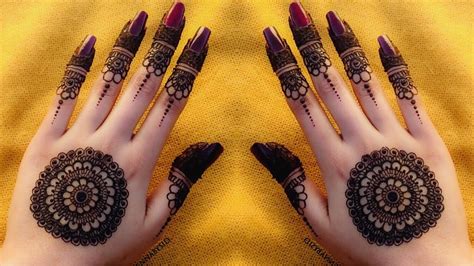 Tiki On Back Hand Mehndi Designs Mehndi Pedia - ZOHAL