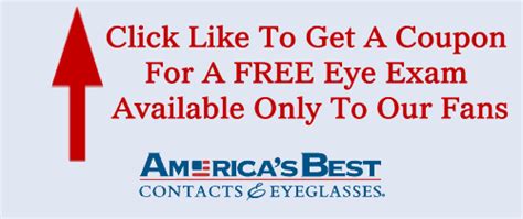 FREE Eye Exam at America's Best Contact's and Eyeglasses