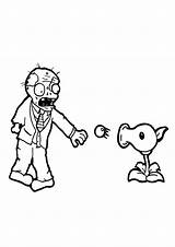 Free & Easy To Print Plants vs Zombies Coloring Pages  Tulamama sketch template