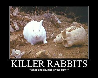 Julia Pequlia: The Killer Rabbit of Caerbannog