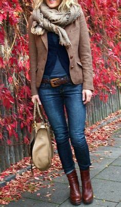 23 Blue and brown outfits ideas | outfits, cute outfits, autumn fashion