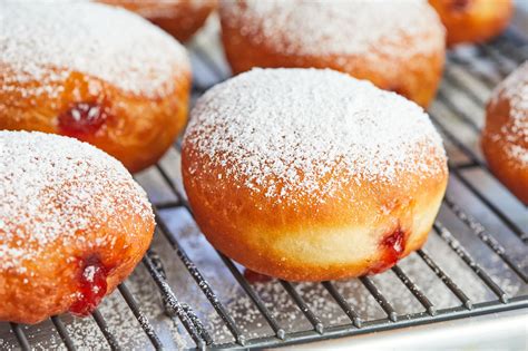 Hanukkah Jelly Donut (Sufganiyah) - Gemma’s Bigger Bolder Baking