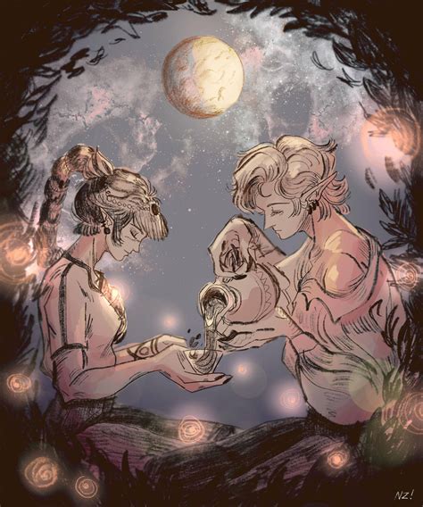 Just Shadowheart and Astarion sharing a drink under the stars : r/BaldursGate3