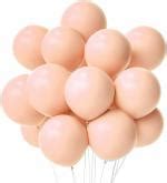 Buy Joysome Pastel Orange Rubber Balloons for Party and Celebration ...