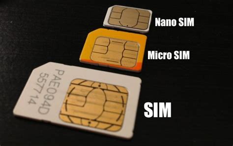 Tau Enggak Bedanya SIM Card biasa (Mini SIM), Micro SIM dan Nano SIM?