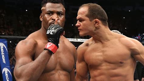 FRANCIS NGANNOU vs JUNIOR DOS SANTOS FIGHT PREDICTION - YouTube