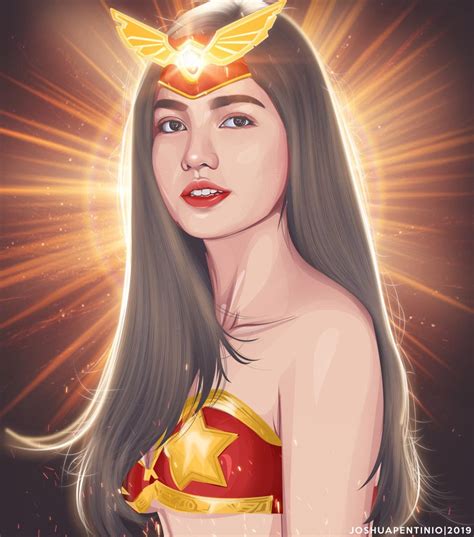 Jane De Leon "Darna" artwork | Portrait illustration, Vector portrait, Fantasy character design