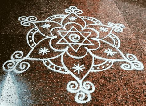 Ugadi Rangoli Design Images (Ugadi Rangoli Kolam Ideas)