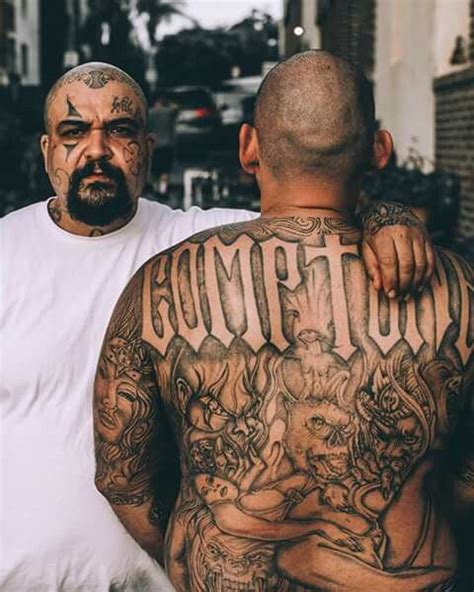 Compton | Cholo style, Gang tattoos, Chicano art tattoos