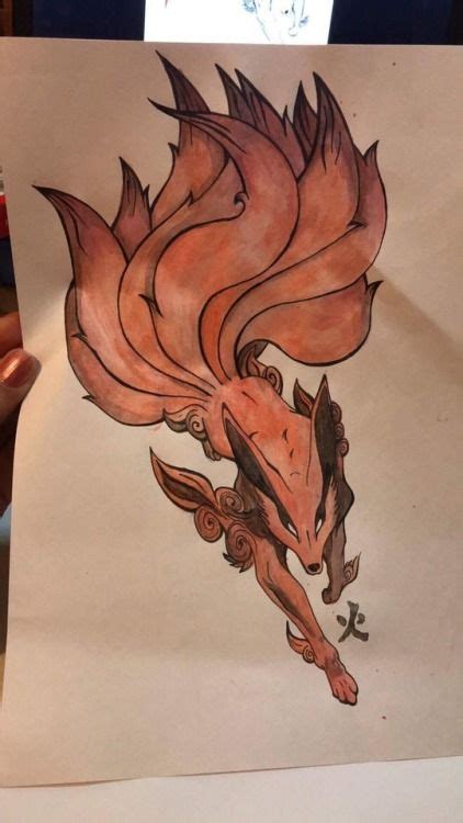 Kurama tattoo | Anime tattoos, Naruto tattoo, Fox tattoo design