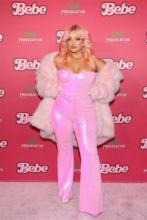 Bebe Rexha attends her 'Bebe' Album Release Event at Sunset at EDITION ...