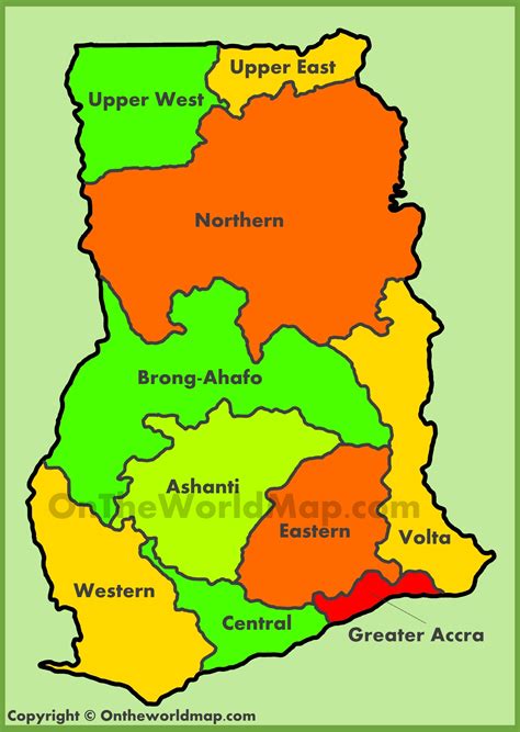 Geography – Council for Ghanaian Associations (COGA)