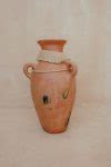 Large Mixe Natural Clay Vase with Two Handles - Nakawe Trading