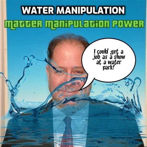 487) Water Manipulation – Foxhugh Superpowers List