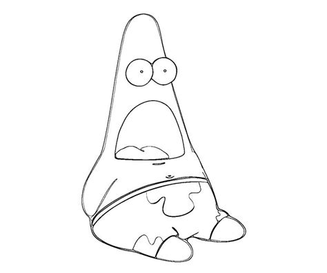 Spongebob Patrick Coloring Pages at GetDrawings | Free download