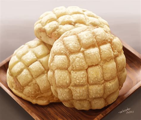 Melon bread :: Behance