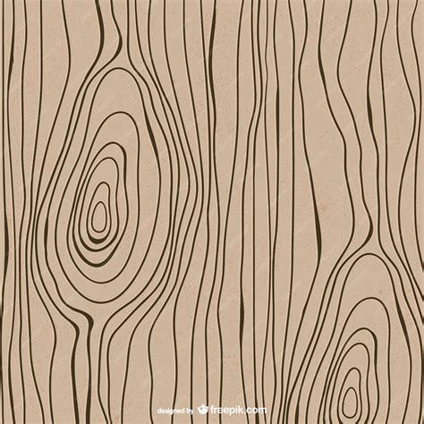 Premium Vector | Drawn wood texture