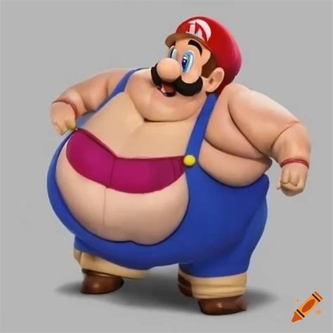 Extreme obese mario on Craiyon