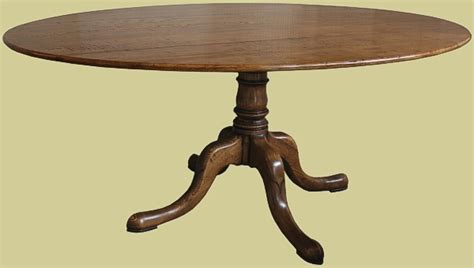 Oval Dining Table in Solid Oak with Pedestal Base | Custom Made | Hand ...