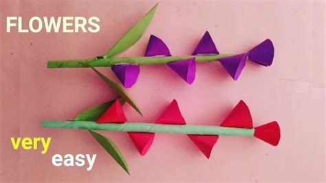 Paper flowers - paper flowers origami - easy origami | Origami easy, Paper flowers, Flowers for you