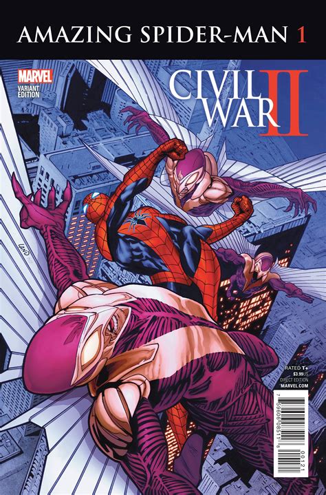 Civil War II: Amazing Spider-Man #1 (Land Cover) | Fresh Comics