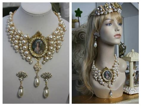 Marie Antoinette huge pearl necklace Victorian jewelry | Zibellini ...