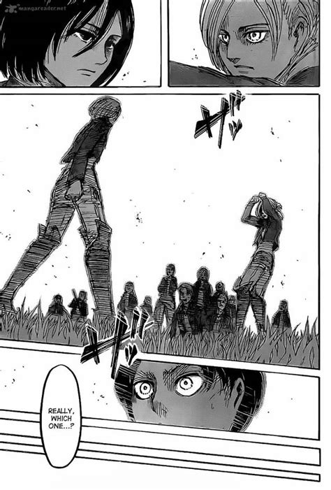 Annie vs Mikasa(page from manga- Hajime Isayama) by NovaXL13 on DeviantArt