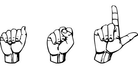 SVG > spell deaf talk speech - Free SVG Image & Icon. | SVG Silh