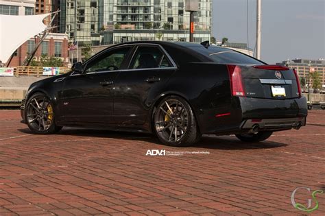 Luxurious Cadillac CTS-V Sedan Put on Gun Metal Custom Wheels by ADV1 ...