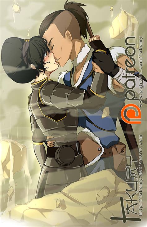 Toph and Sokka by Takumy on DeviantArt