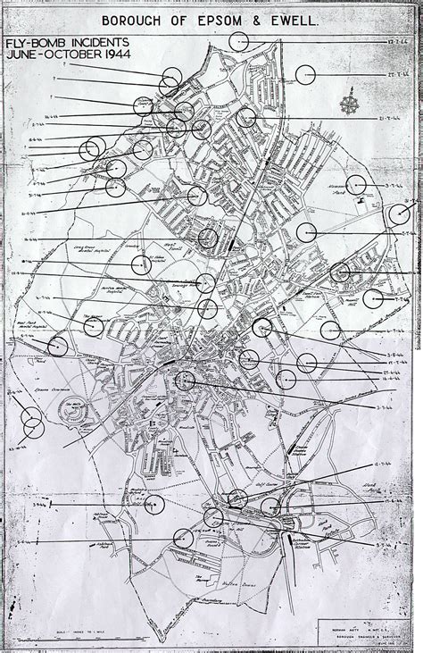 World War 2 Maps – Epsom & Ewell History Explorer