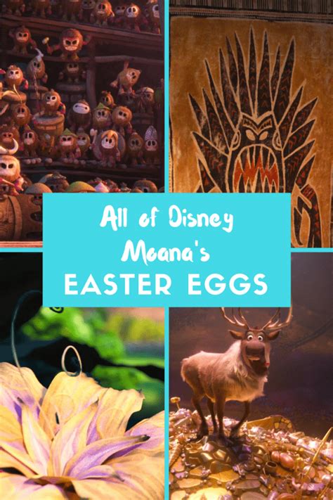 All of Disney Moana's Easter Eggs In Order - JaMonkey