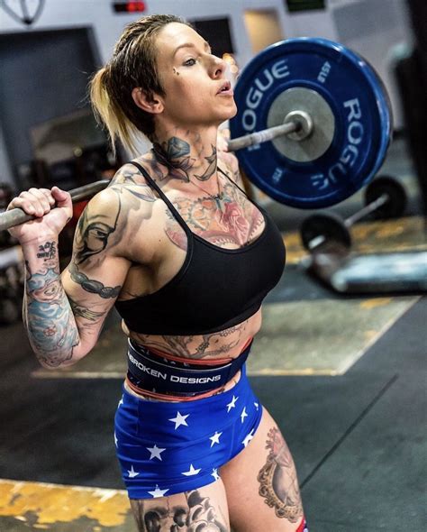 Female Powerlifter, Powerlifting Women, Crossfit Women, Crossfit Workouts, Girl Tattoos, Tattoo ...