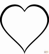 Heart Coloring Pages sketch template