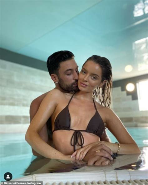 Maura Higgins and Giovanni Pernice look every inch the loved-up pair in a sultry pool snap ...