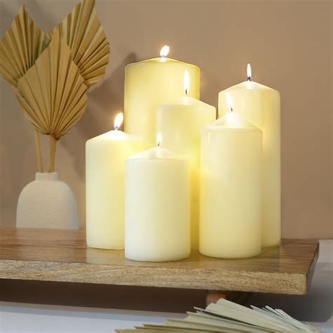 Pack of 2 Church Candles