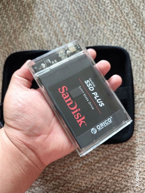 Sandisk 1TB SSD Plus Storage with Orico Enclosure, Computers & Tech ...